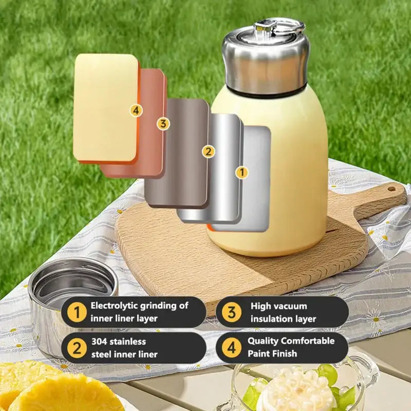 Pastel Stainless Steel Flask
