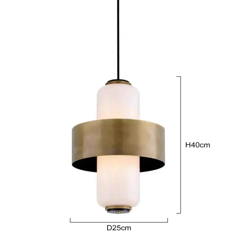 Gold Brass Pendant Light for Dining or Kitchen