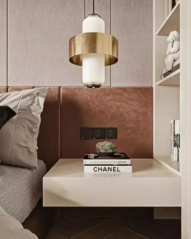 Gold Brass Pendant Light for Dining or Kitchen