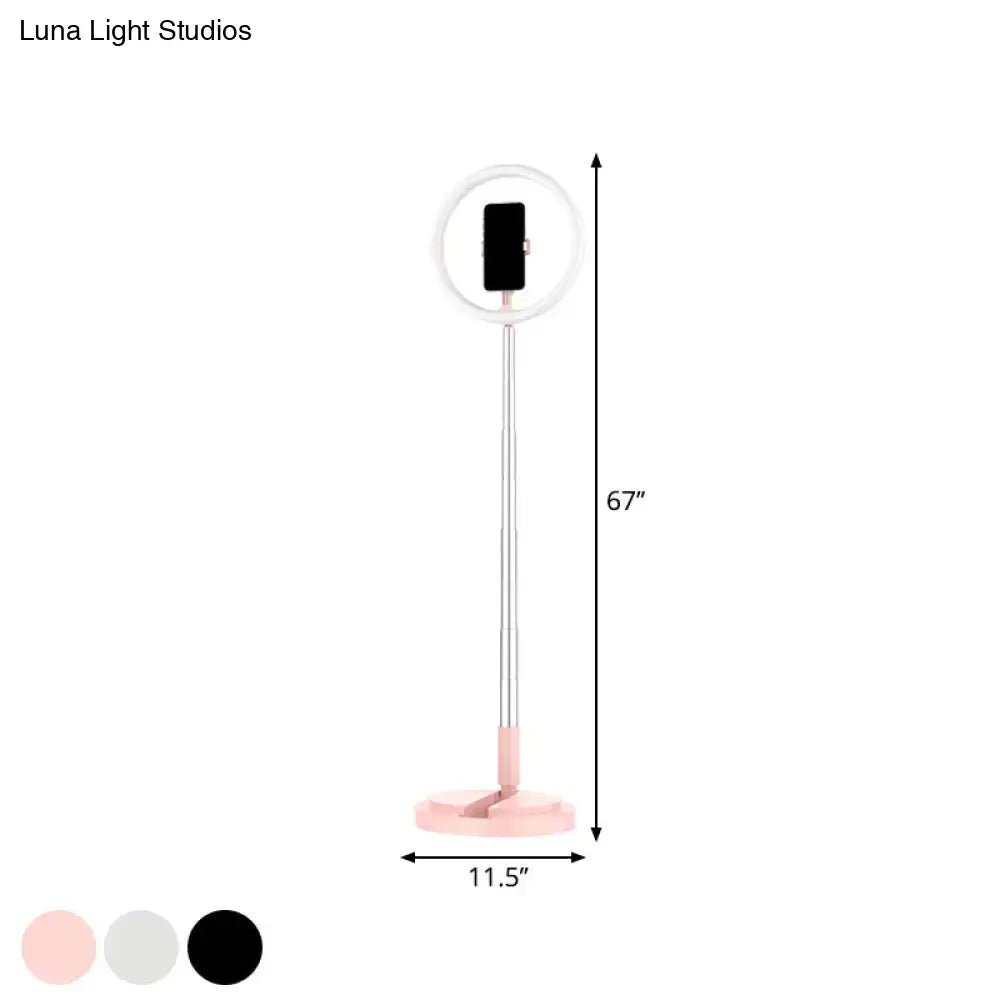 Black LED Adjustable Makeup Lamp