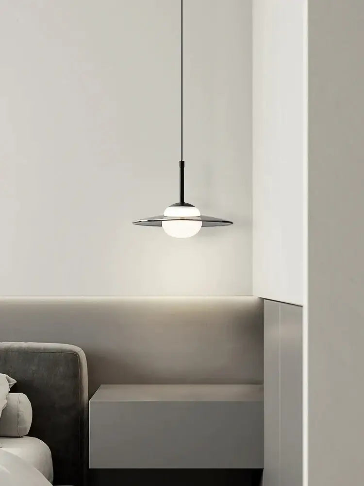 Copper Glass Pendant Light