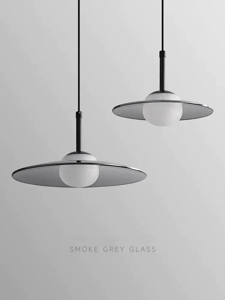 Copper Glass Pendant Light