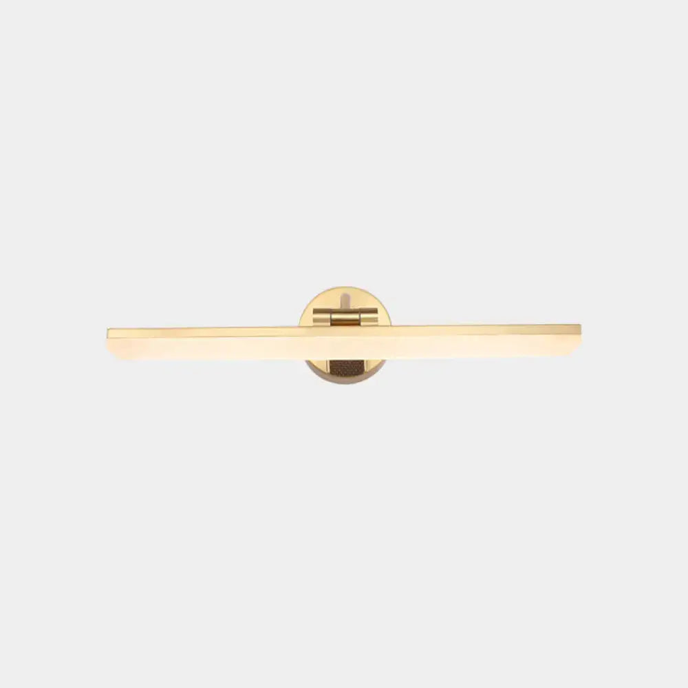 Brass Swing Arm Vanity Light