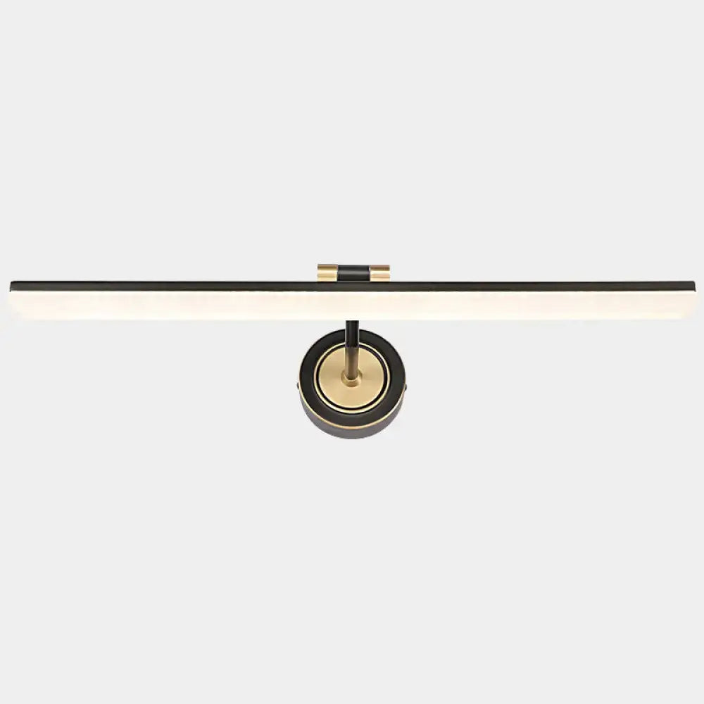 Brass Swing Arm Vanity Light