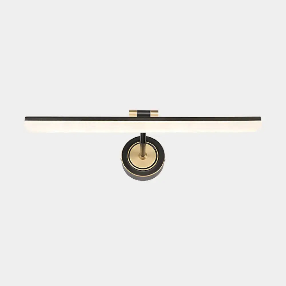 Brass Swing Arm Vanity Light