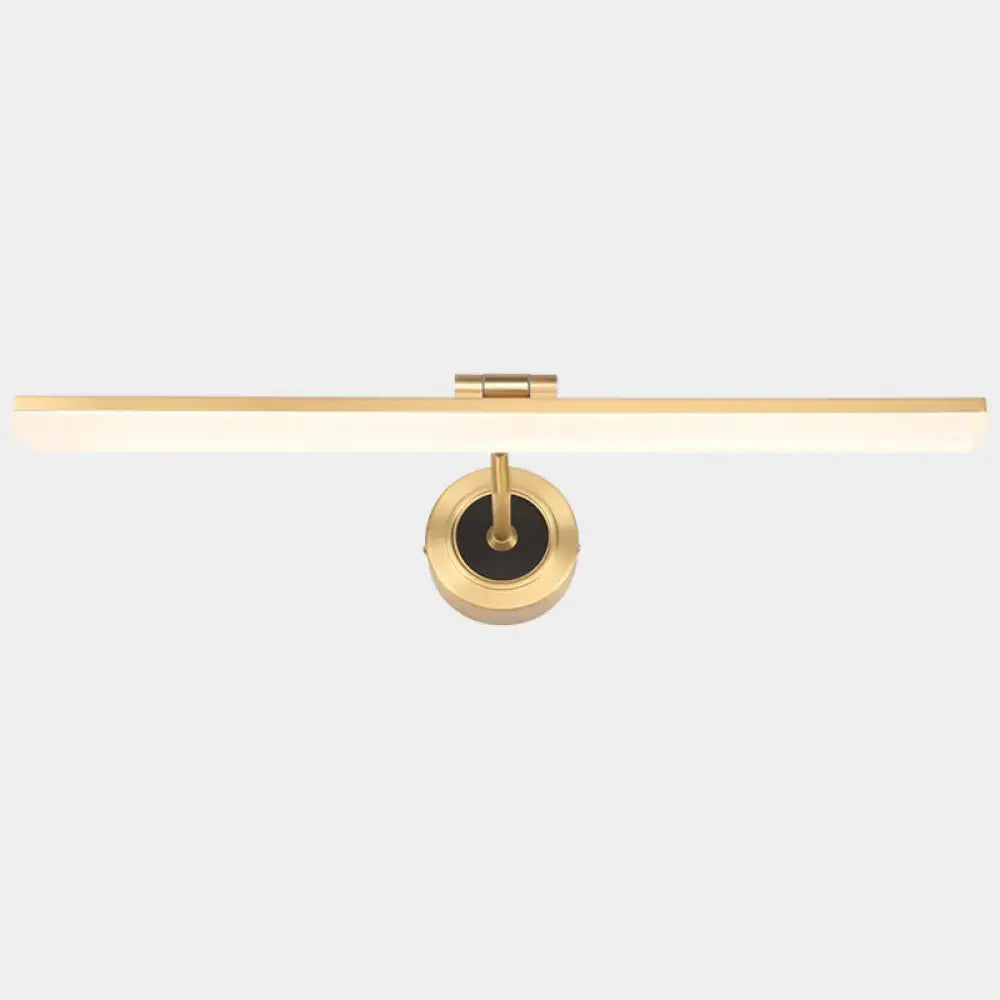 Brass Swing Arm Vanity Light
