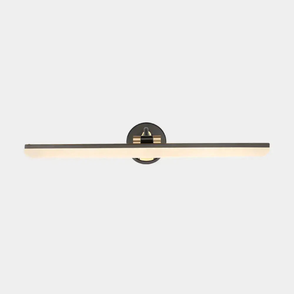 Brass Swing Arm Vanity Light