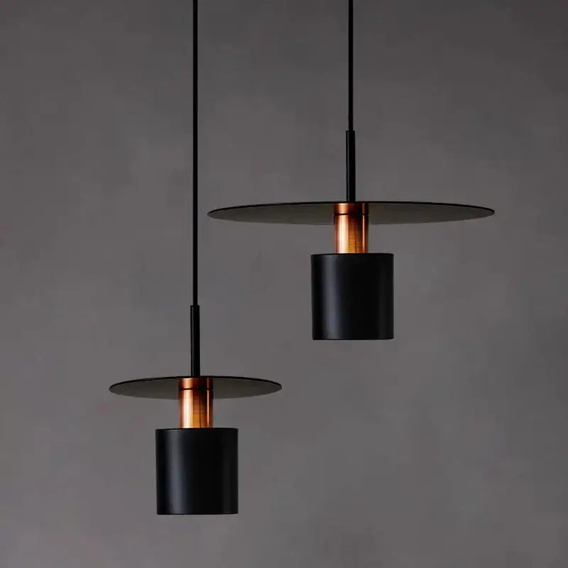 Black Copper LED Chandelier