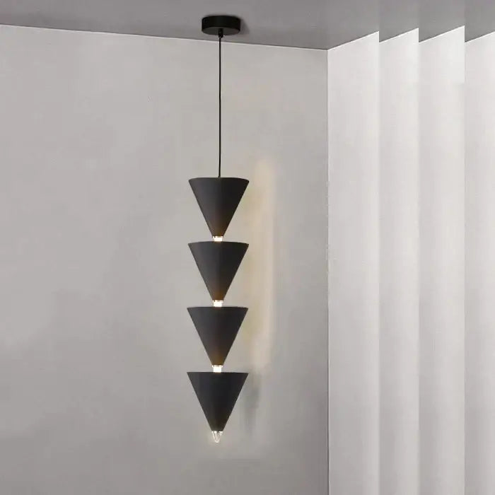 Cream Conical Bedroom Chandelier