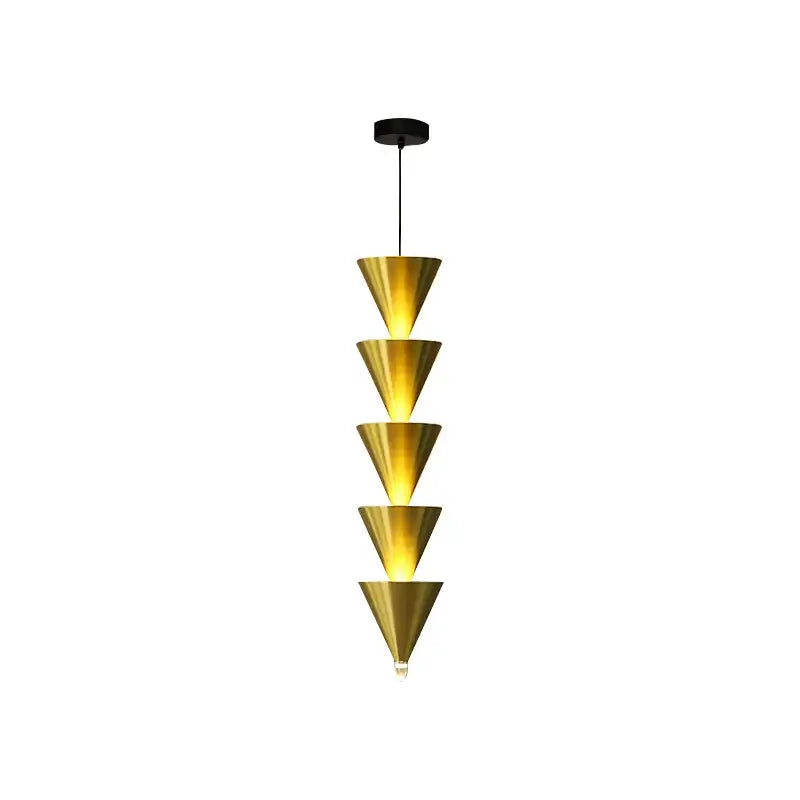 Cream Conical Bedroom Chandelier