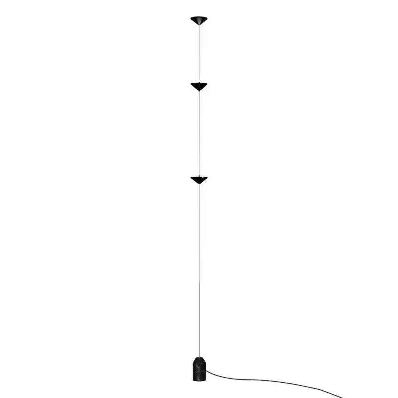 Black Cone Floor Lamp