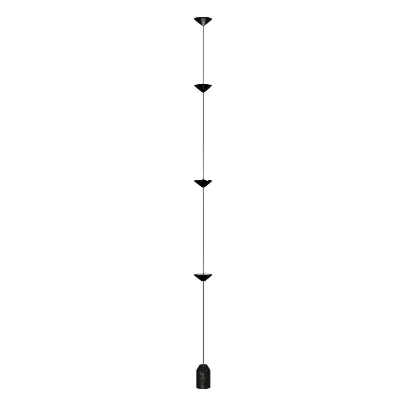 Black Cone Floor Lamp
