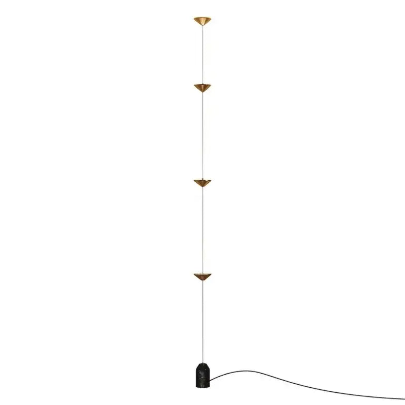 Black Cone Floor Lamp
