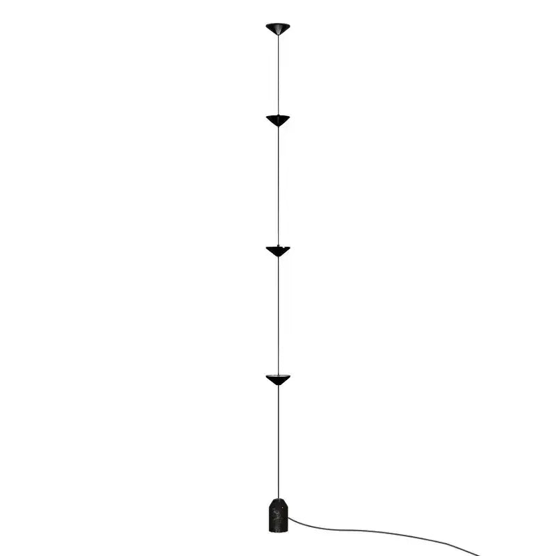 Black Cone Floor Lamp