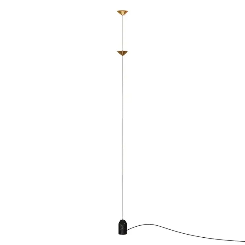 Black Cone Floor Lamp