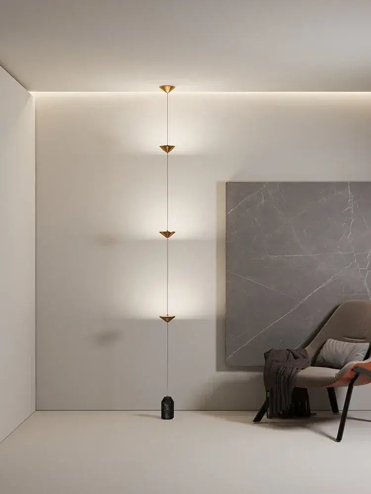 Black Cone Floor Lamp