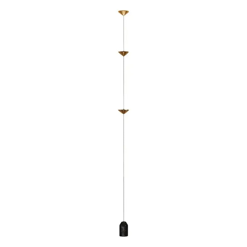 Black Cone Floor Lamp