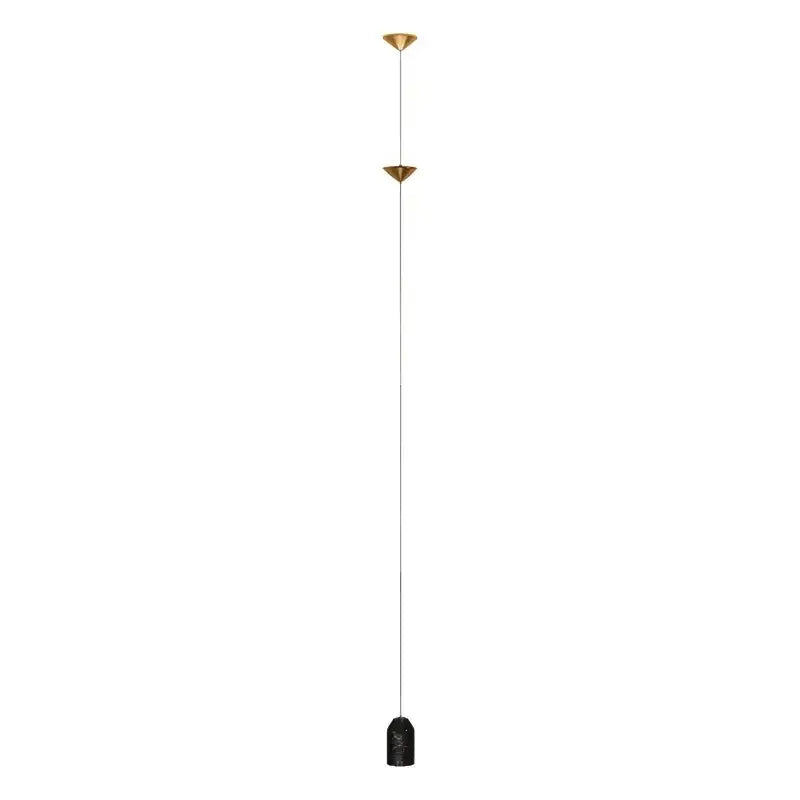 Black Cone Floor Lamp