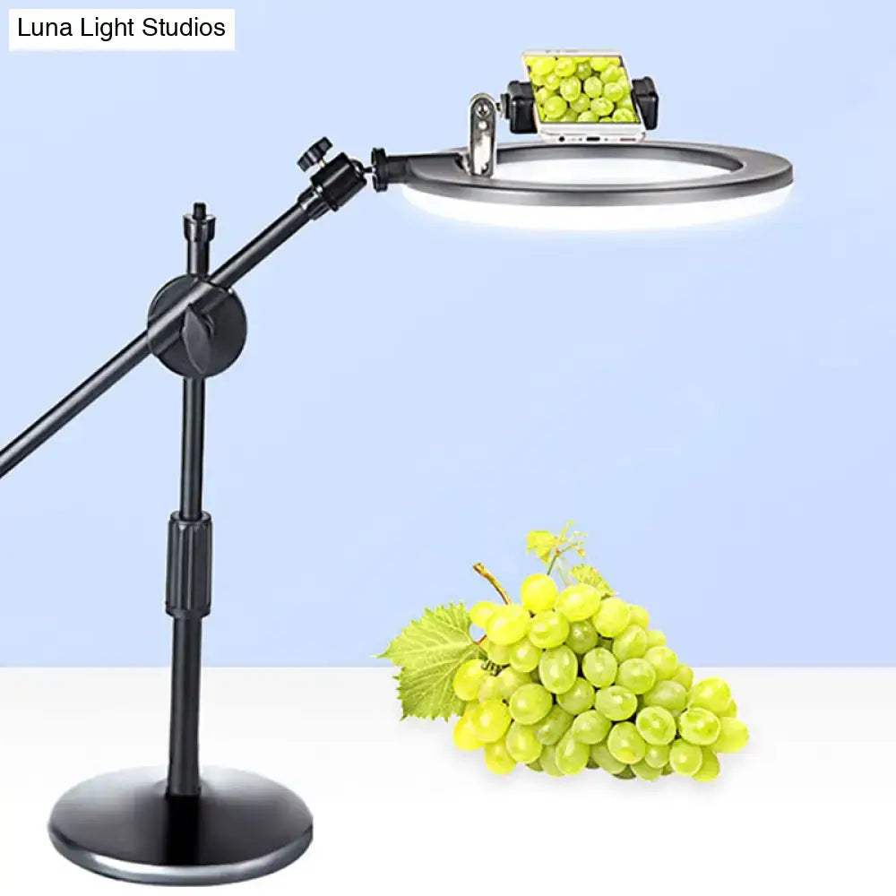 Black Ring Vanity Light