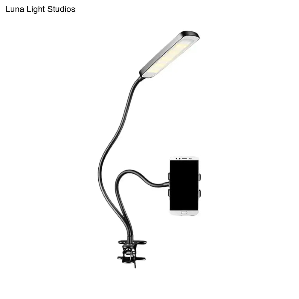 Black Flexible Arm Desk Lamp