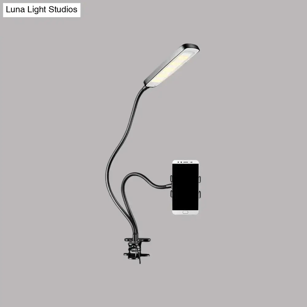 Black Flexible Arm Desk Lamp
