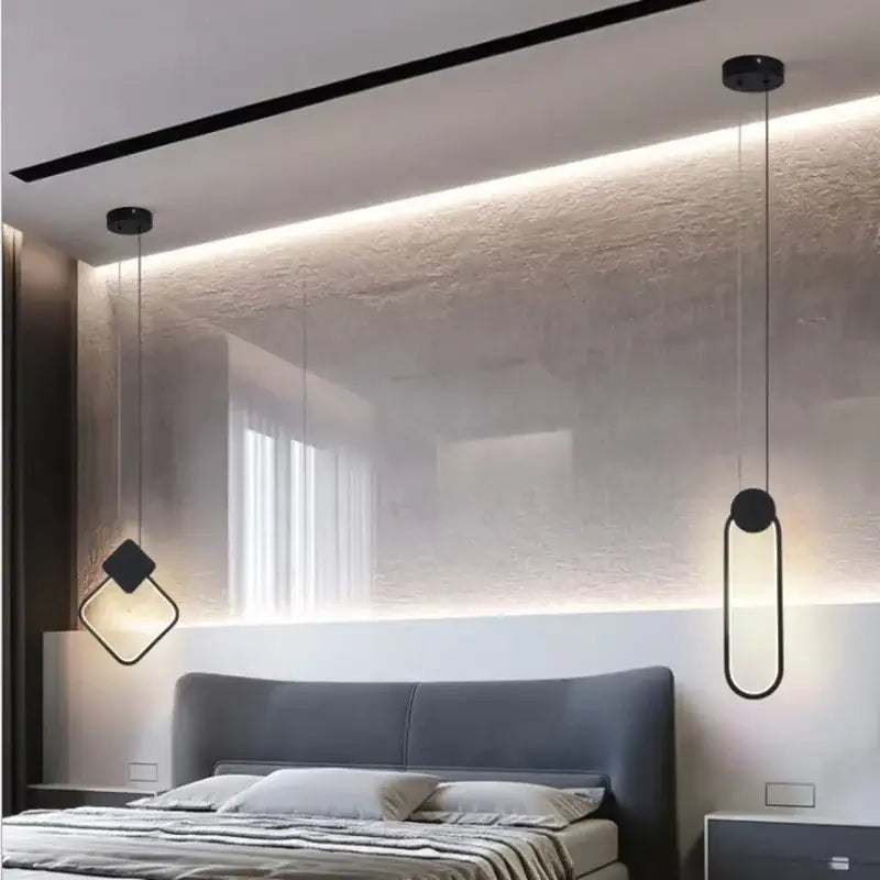 Black Gold LED Pendants