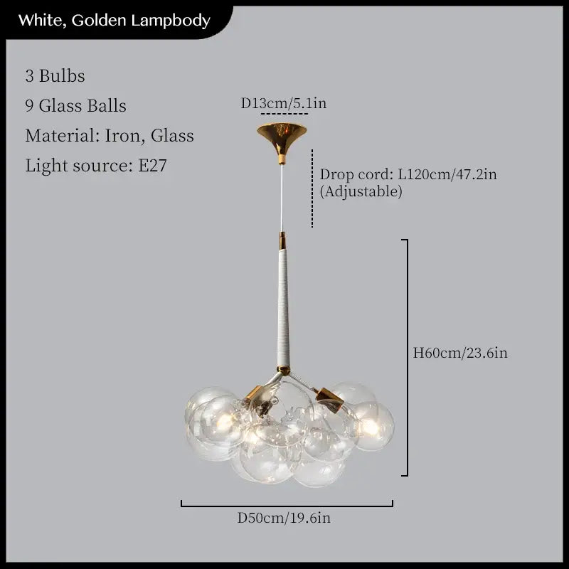 Black Gold Pendant Lights