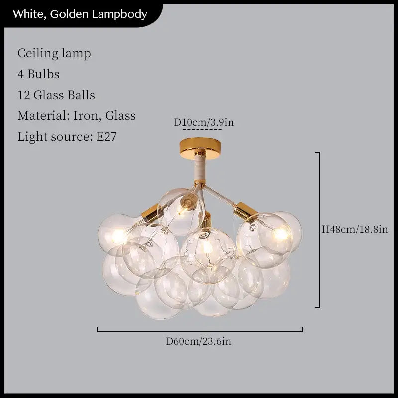 Black Gold Pendant Lights