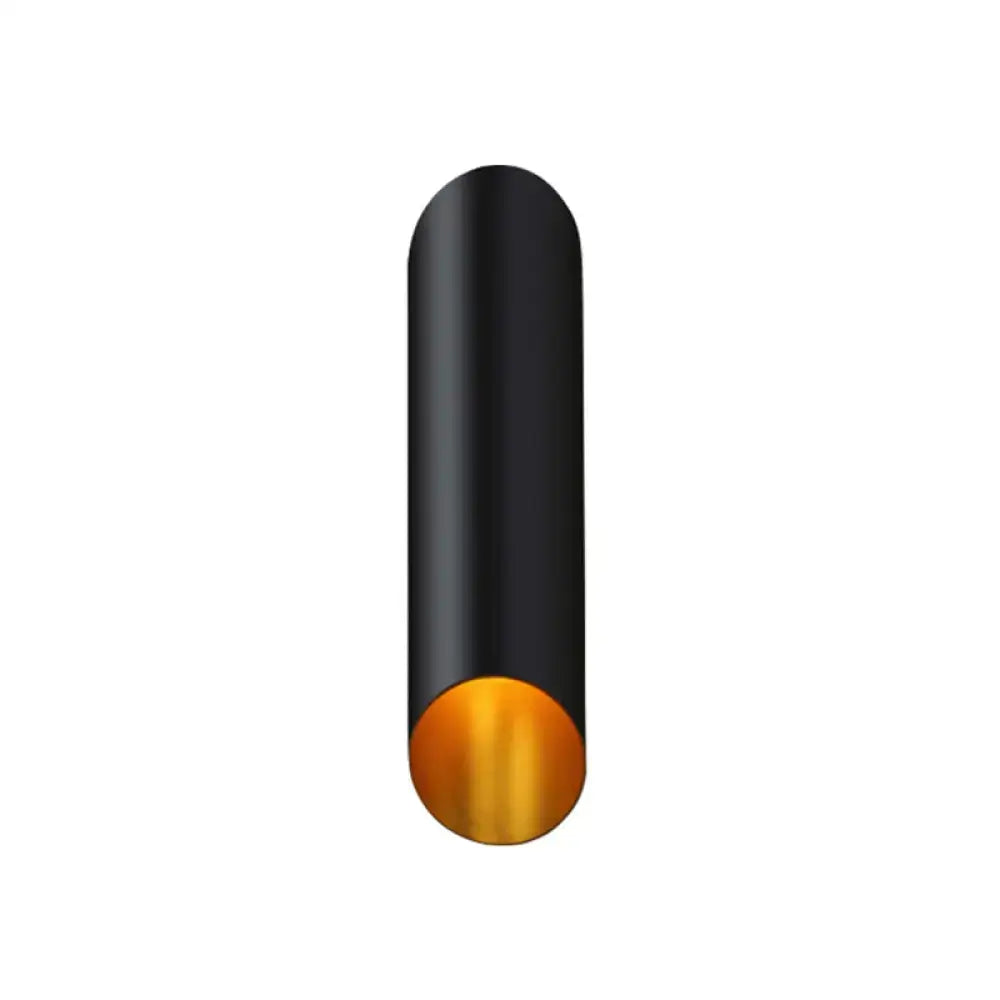 Black Gold Oblique Wall Light