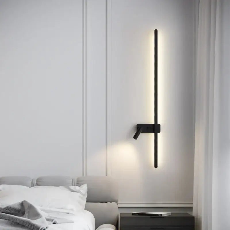 Black Adjustable Wall Sconce Nordic 15-21W