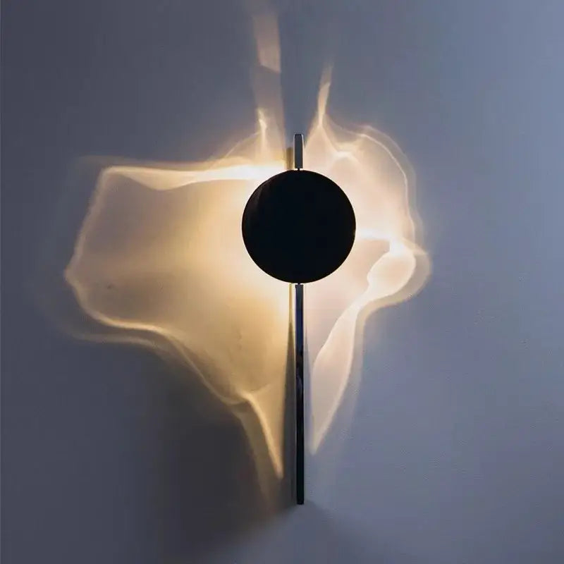 Black Ambient Wall Sconce