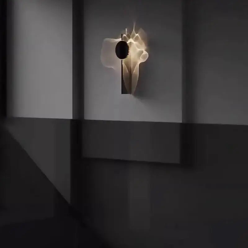 Black Ambient Wall Sconce