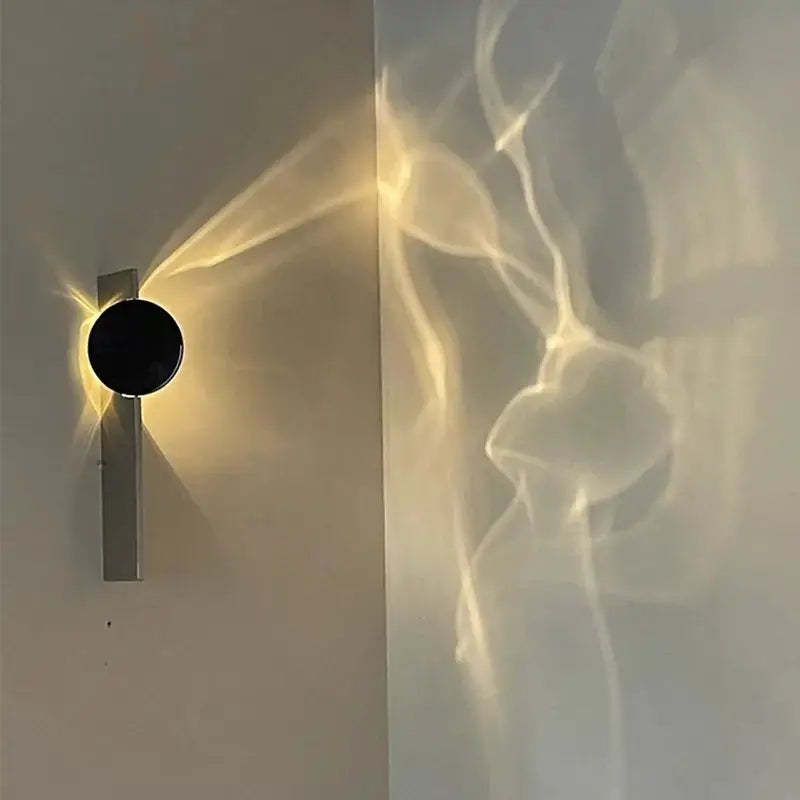 Black Ambient Wall Sconce