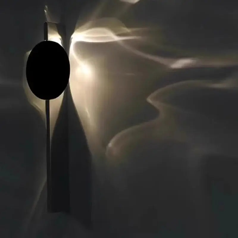 Black Ambient Wall Sconce