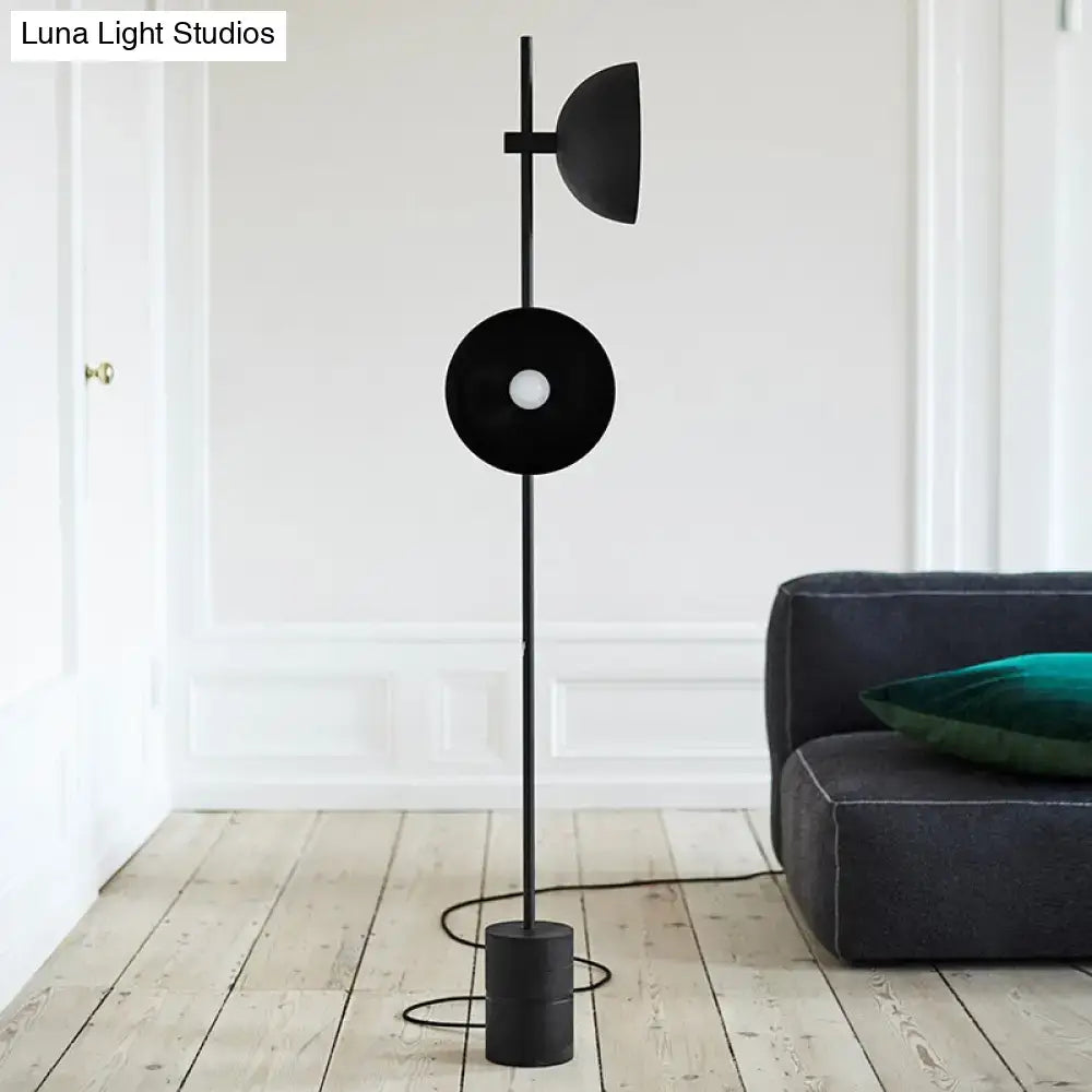 Black Marble Floor Lamp