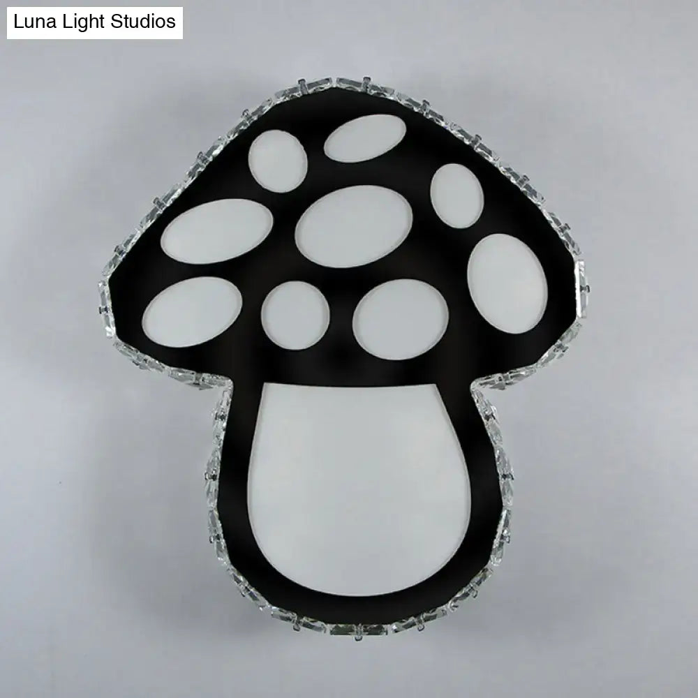 Black Mushroom Dual-Tone Wall Sconce