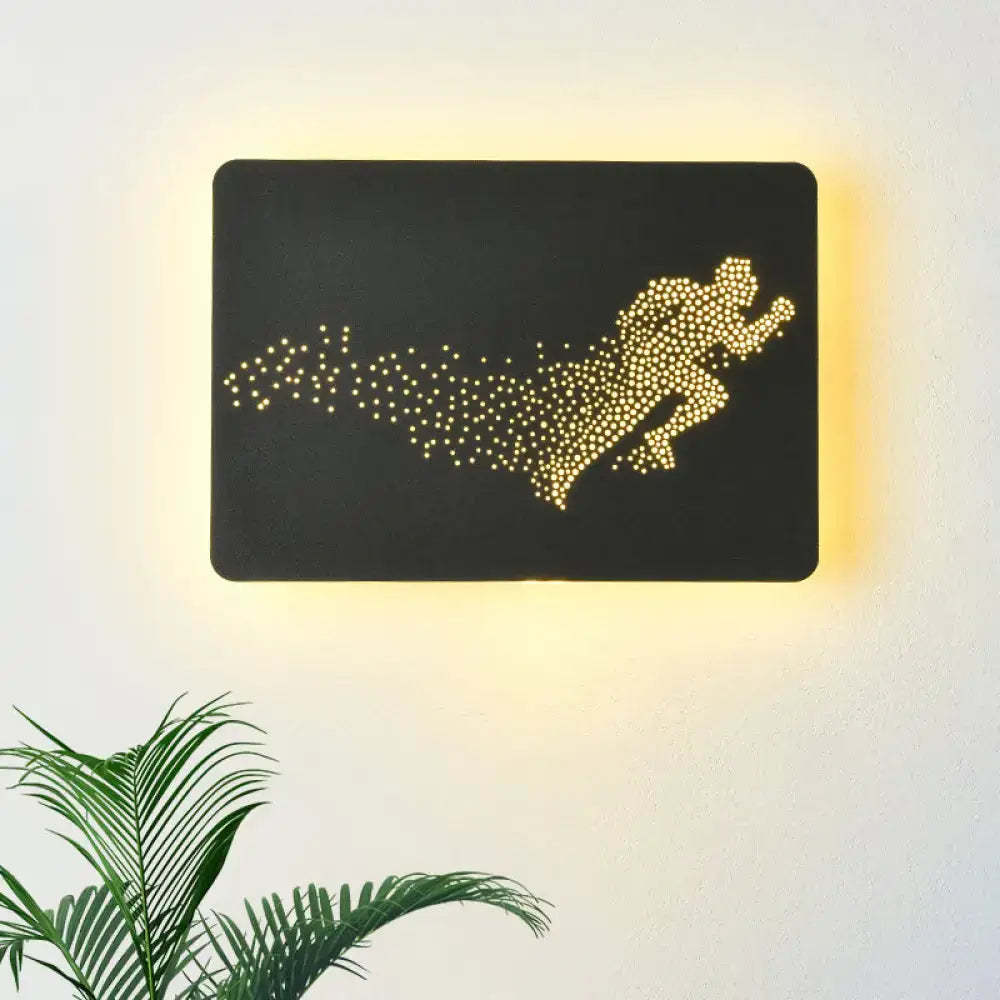 Running Man LED Wall Lamp