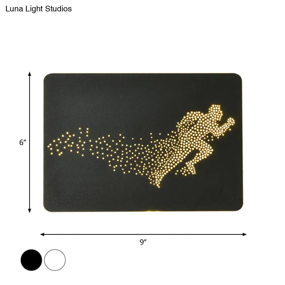 Running Man LED Wall Lamp