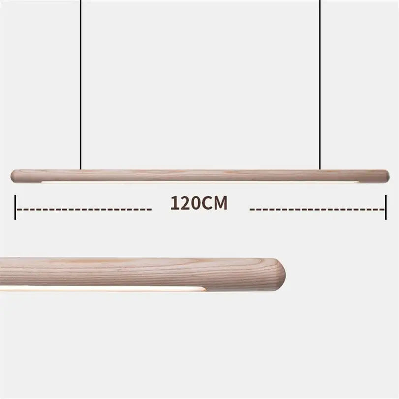 Walnut Wood Pendant Light