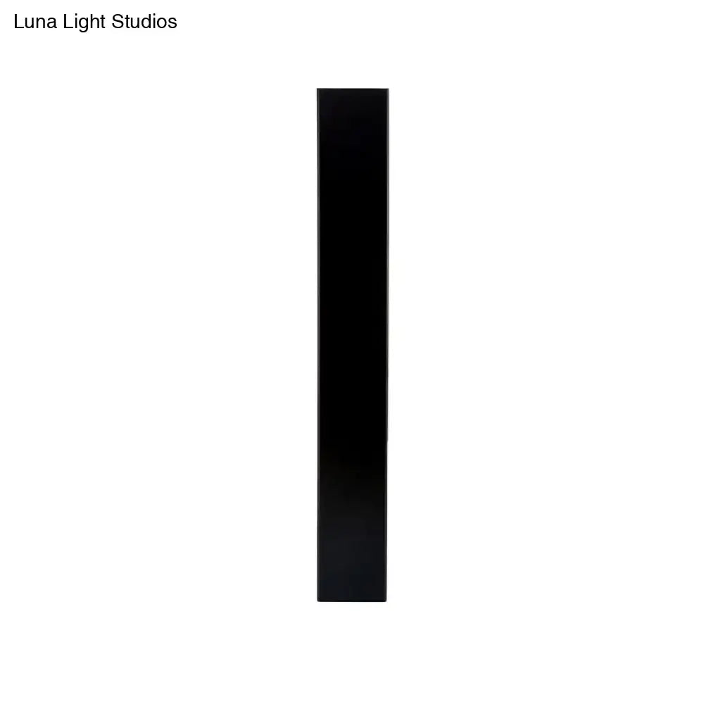 White Aluminum Wall Sconce