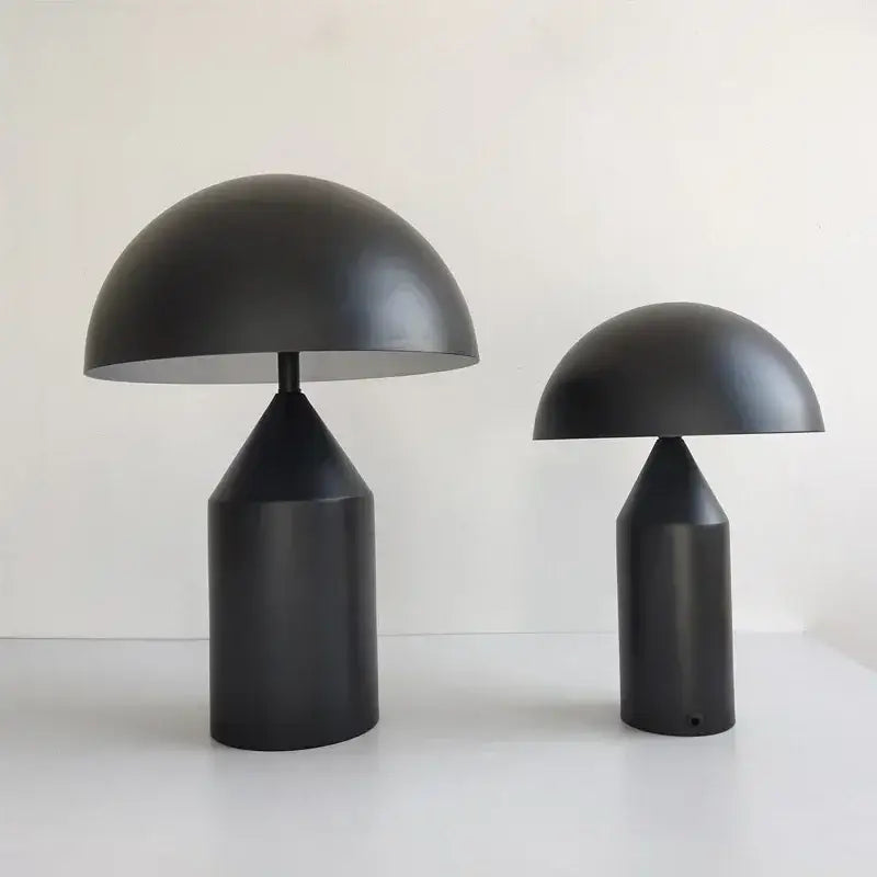 Black Iron Mushroom Lamp