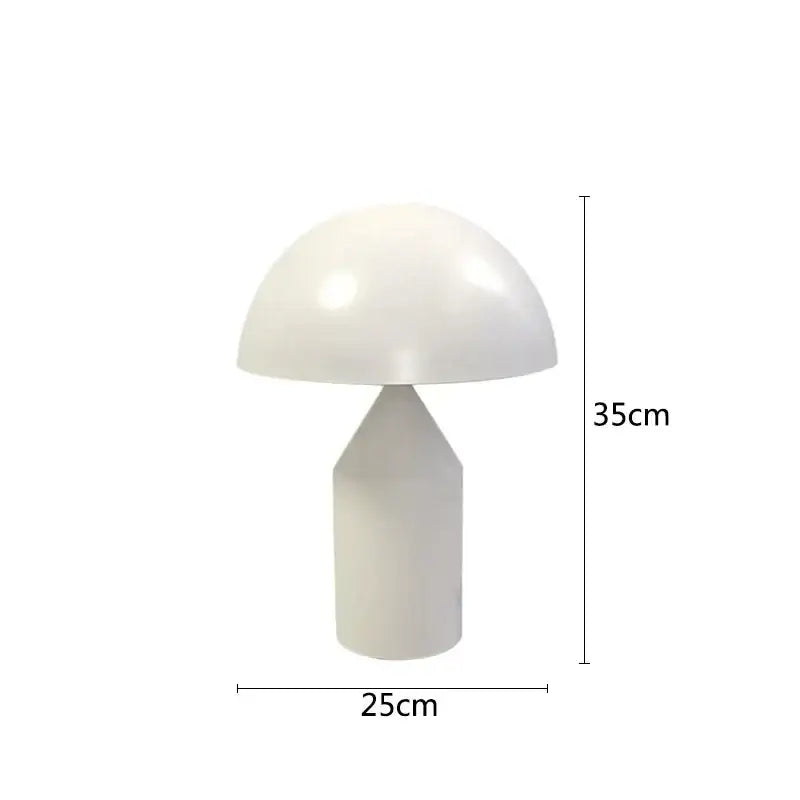 Black Iron Mushroom Lamp