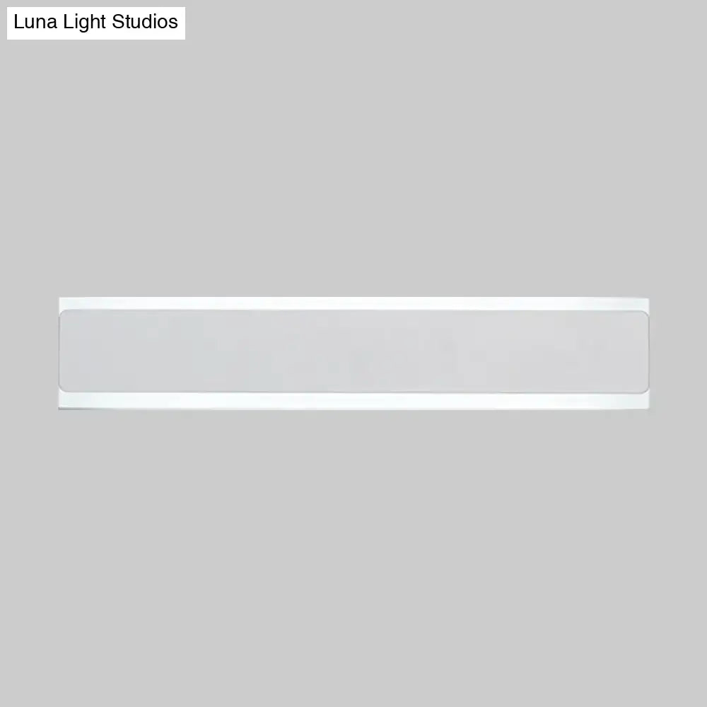 Black LED Dimmable Minimalist Wall Sconce