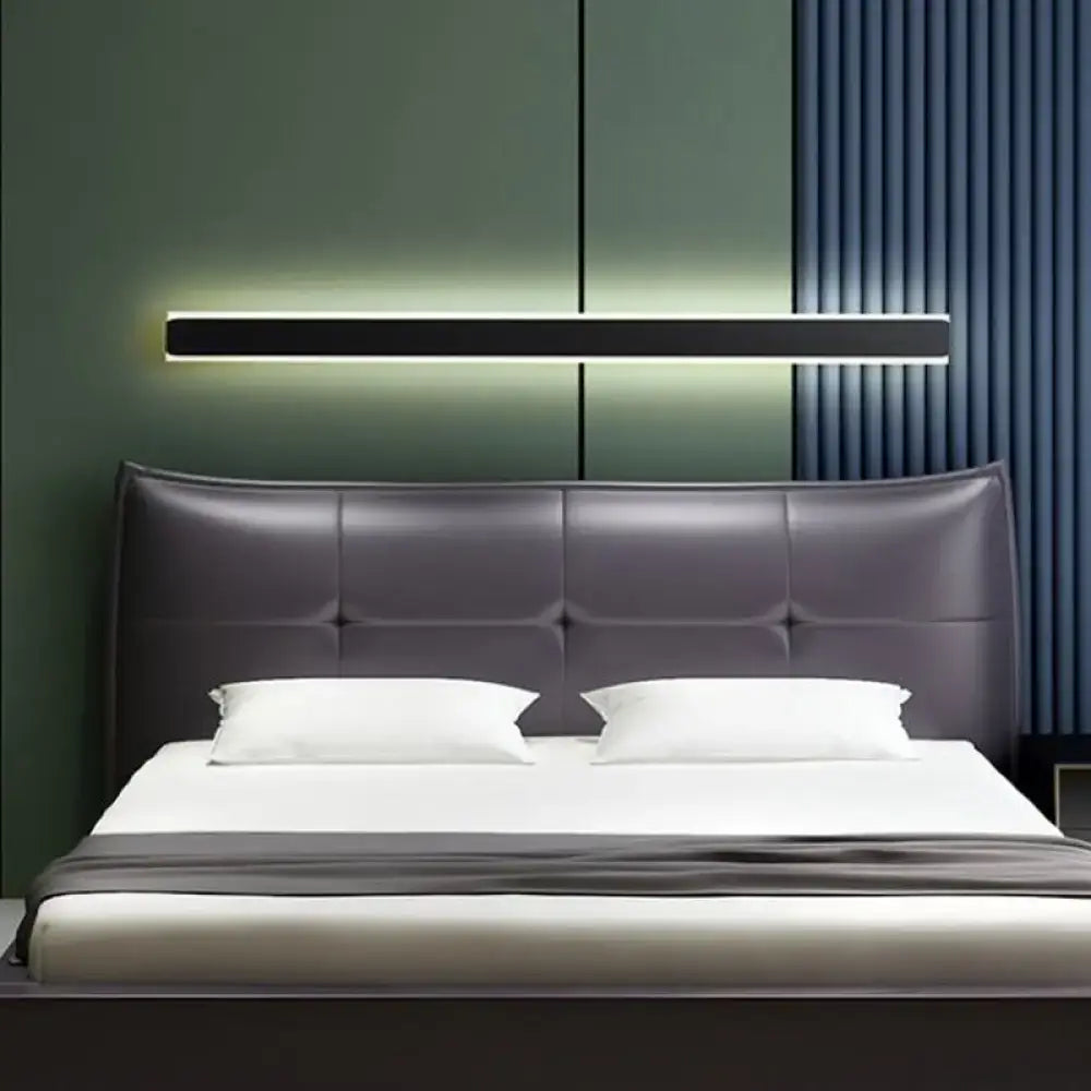 Black LED Dimmable Minimalist Wall Sconce