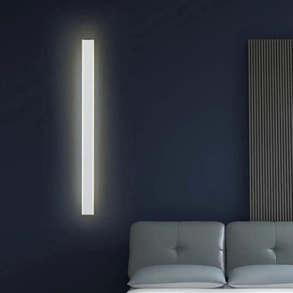 Black LED Dimmable Minimalist Wall Sconce