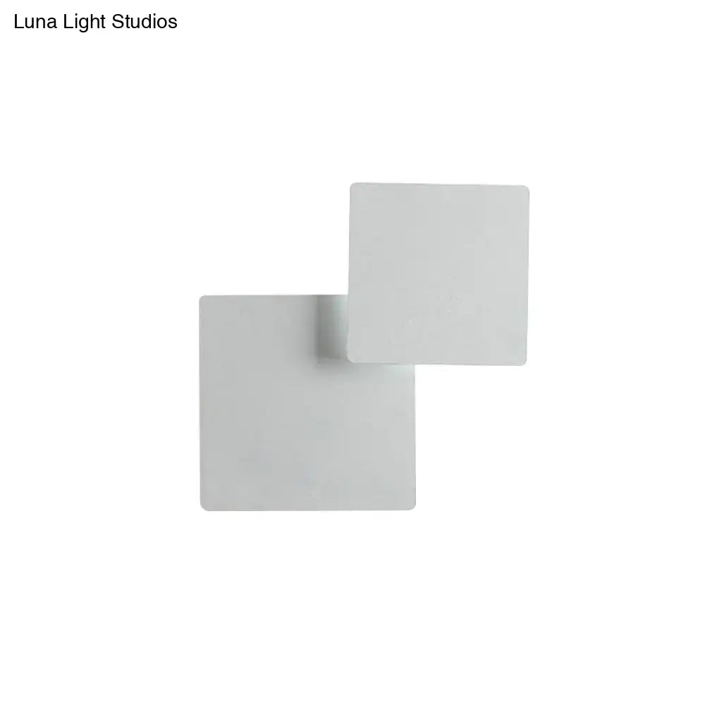 Black Square Wall Lamp
