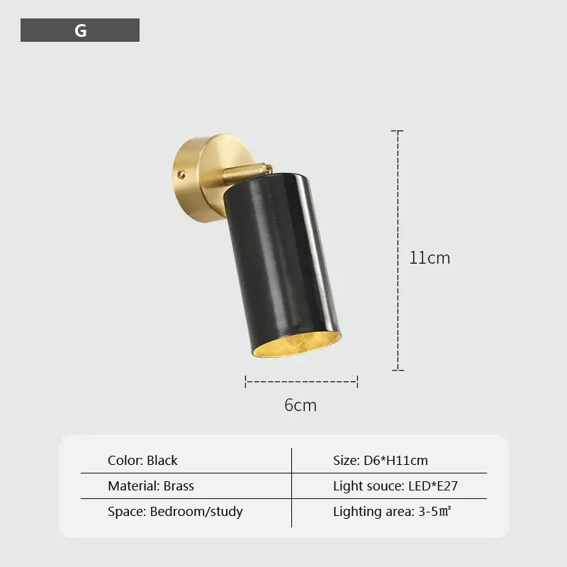 Brass Iron Wall Sconce