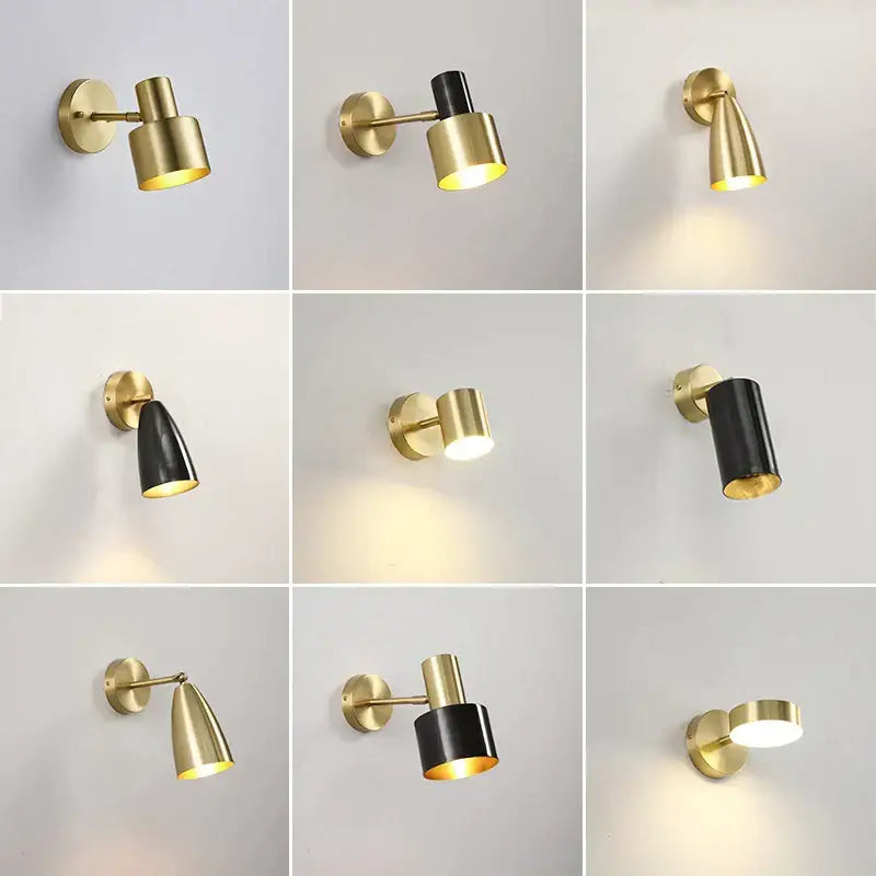 Brass Iron Wall Sconce