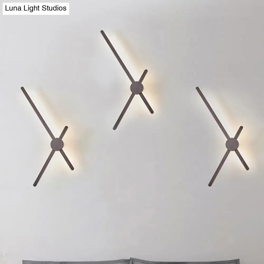 Brown Modern Wall Sconce