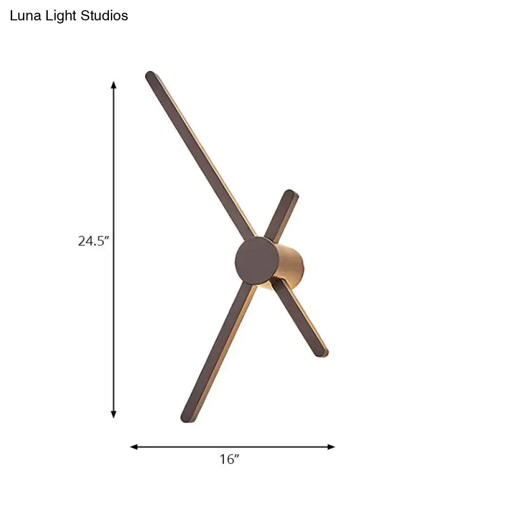 Brown Modern Wall Sconce